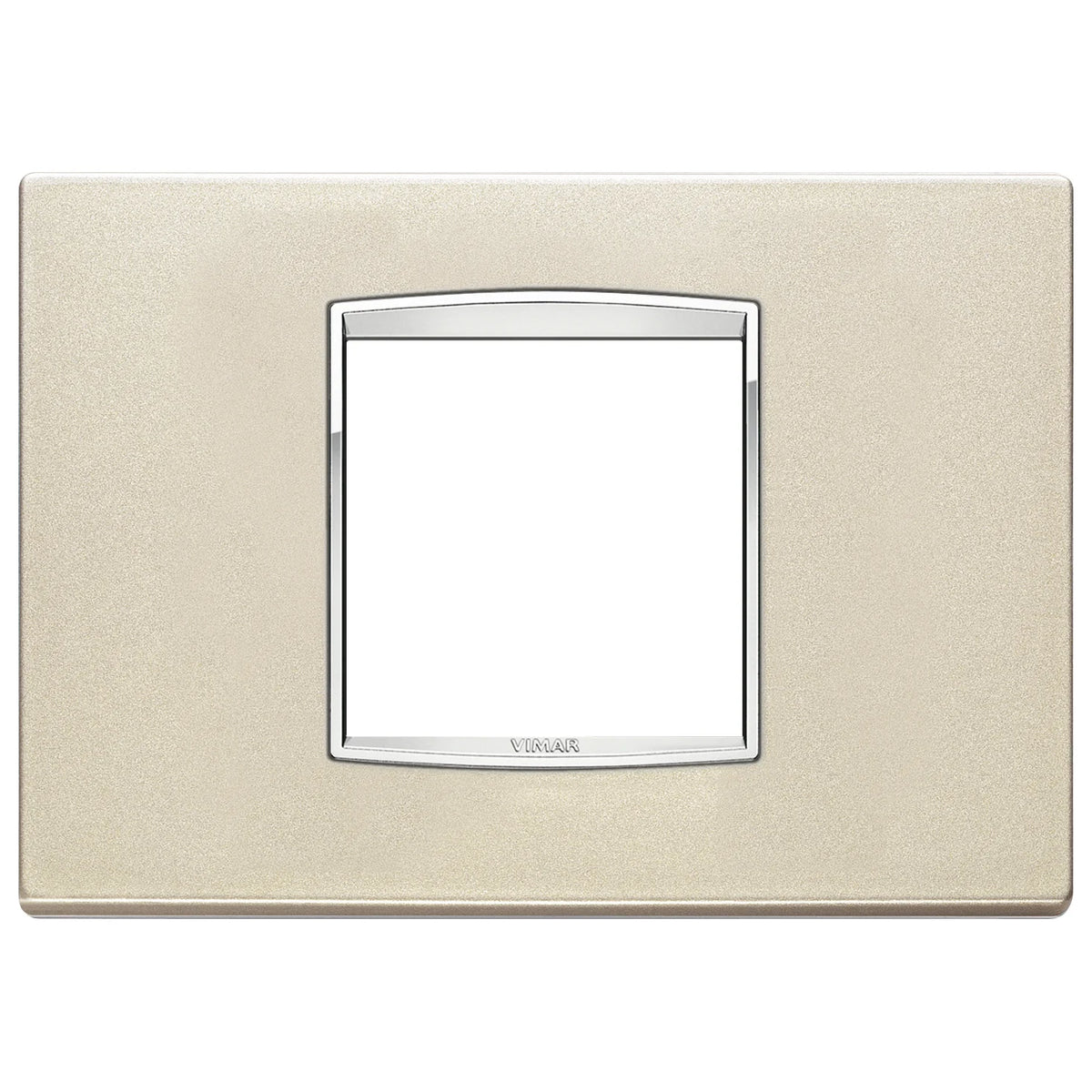 Vimar Eikon Classic Cover Plate, 2-Central-Module, Horizontal/Vertical Mount — Quality Boat Parts