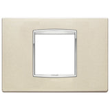 Vimar Eikon Classic Cover Plate, 2-Central-Module, Horizontal/Vertical Mount — Quality Boat Parts