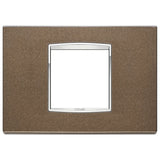 Vimar Eikon Classic Cover Plate, 2-Central-Module, Horizontal/Vertical Mount — Quality Boat Parts