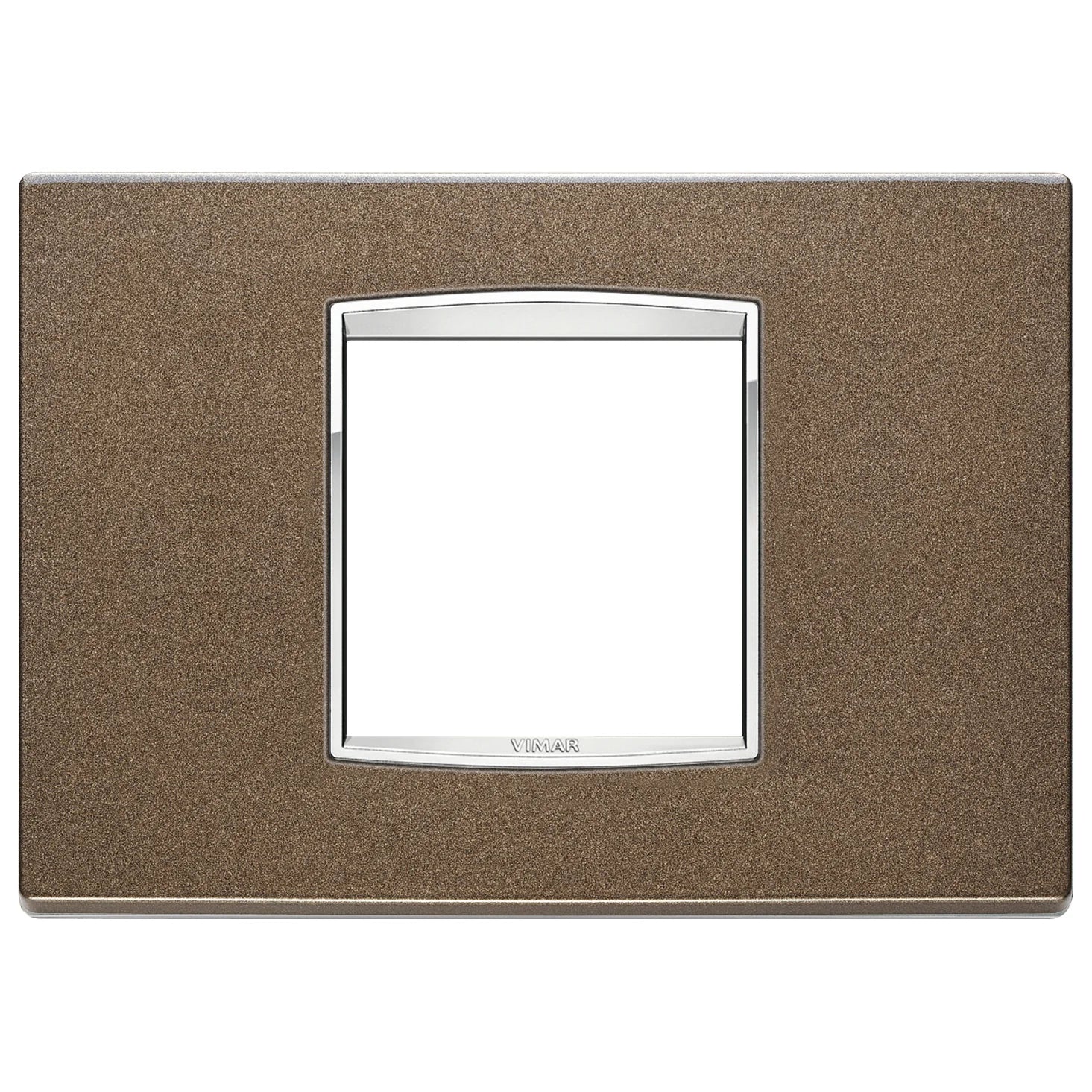 Vimar Eikon Classic Cover Plate, 2-Central-Module, Horizontal/Vertical Mount — Quality Boat Parts