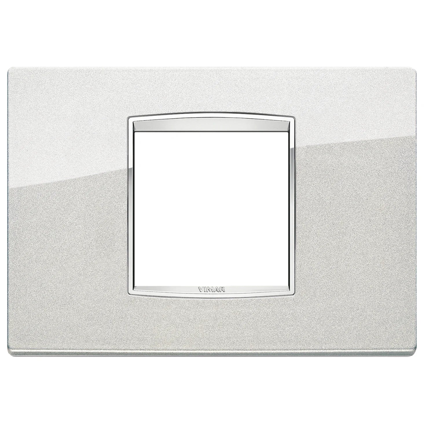 Vimar Eikon Classic Cover Plate, 2-Central-Module, Horizontal/Vertical Mount — Quality Boat Parts