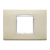 Vimar Eikon Classic Cover Plate, 2-Central-Module, Horizontal/Vertical Mount — Quality Boat Parts
