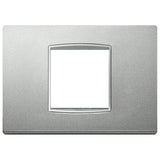 Vimar Eikon Classic Cover Plate, 2-Central-Module, Horizontal/Vertical Mount — Quality Boat Parts