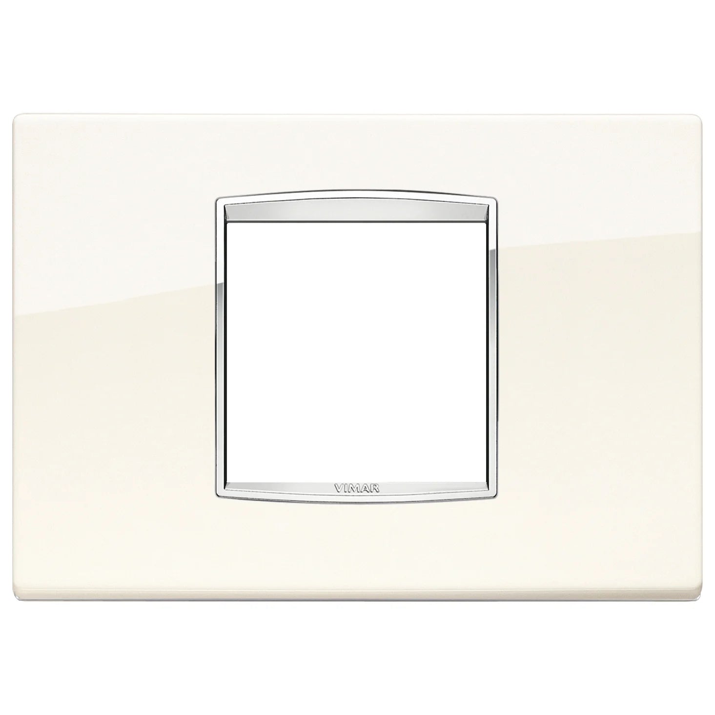 Vimar Eikon Classic Cover Plate, 2-Central-Module, Horizontal/Vertical Mount — Quality Boat Parts