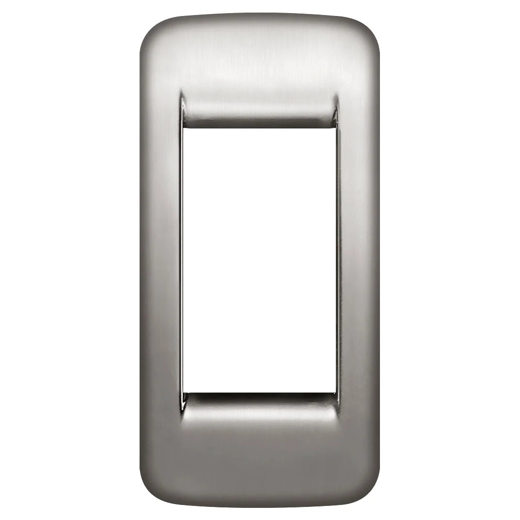 Vimar Idea Rondò Cover Plate, 1-Module, Die-Cast Metal, Panel Mount — Quality Boat Parts