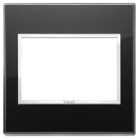 Vimar Eikon EVO British Standard 3-Module Cover Plate — Quality Boat Parts