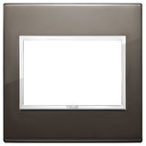 Vimar Eikon EVO British Standard 3-Module Cover Plate — Quality Boat Parts