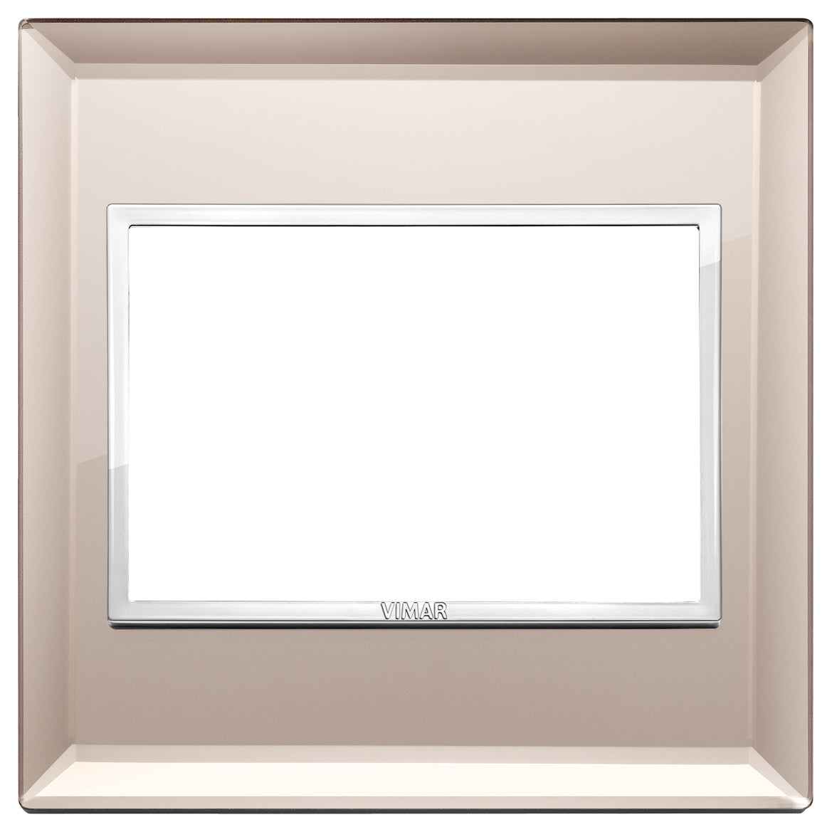 Vimar Eikon EVO British Standard 3-Module Cover Plate — Quality Boat Parts