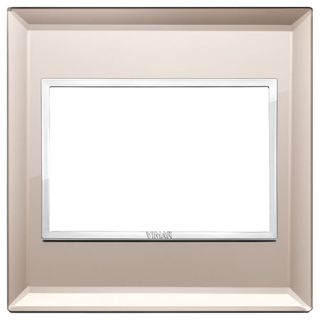 Vimar Eikon EVO British Standard 3-Module Cover Plate — Quality Boat Parts