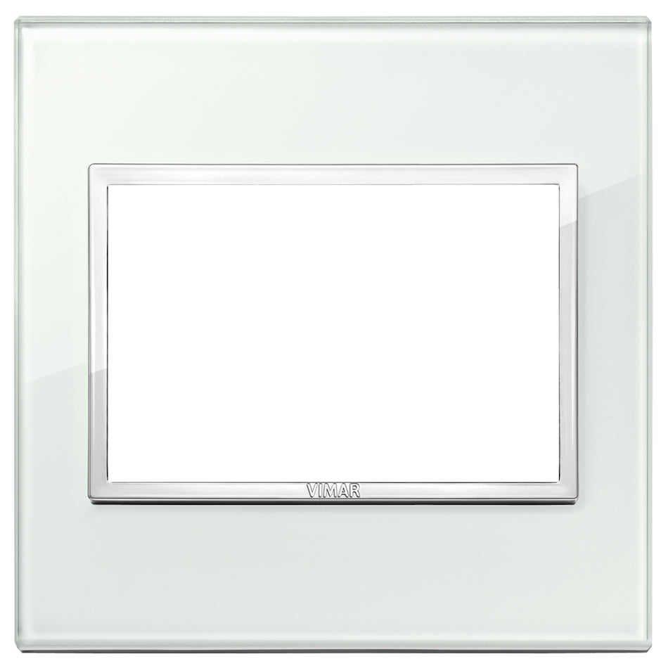 Vimar Eikon EVO British Standard 3-Module Cover Plate — Quality Boat Parts