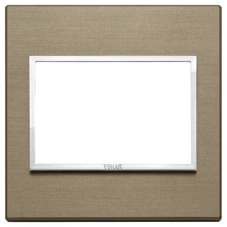 Vimar Eikon EVO British Standard 3-Module Cover Plate — Quality Boat Parts