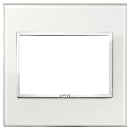 Vimar Eikon EVO British Standard 3-Module Cover Plate — Quality Boat Parts