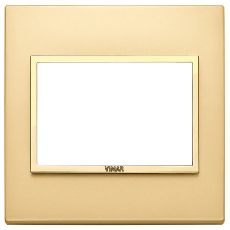 Vimar Eikon EVO British Standard 3-Module Cover Plate — Quality Boat Parts