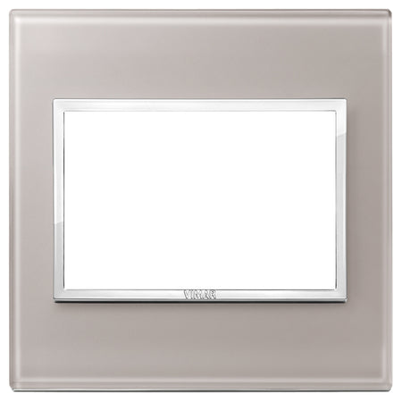Vimar Eikon EVO British Standard 3-Module Cover Plate — Quality Boat Parts