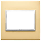 Vimar Eikon EVO British Standard 3-Module Cover Plate — Quality Boat Parts