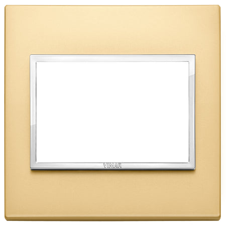 Vimar Eikon EVO British Standard 3-Module Cover Plate — Quality Boat Parts