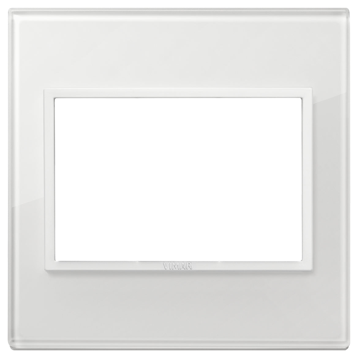 Vimar Eikon EVO British Standard 3-Module Cover Plate — Quality Boat Parts