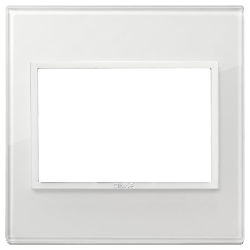 Vimar Eikon EVO British Standard 3-Module Cover Plate — Quality Boat Parts