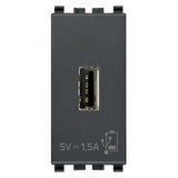 Vimar Eikon 20292 USB Power Supply Unit, 120-240V AC, Flush Mount, 1-Module — Quality Boat Parts