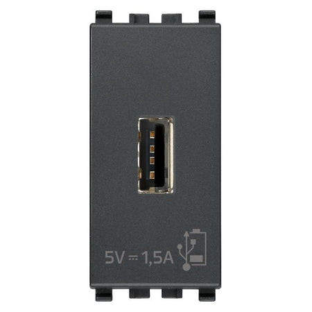 Vimar Eikon 20292 USB Power Supply Unit, 120-240V AC, Flush Mount, 1-Module — Quality Boat Parts
