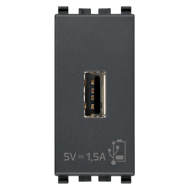Vimar Eikon 20292 USB Power Supply Unit, 120-240V AC, Flush Mount, 1-Module — Quality Boat Parts