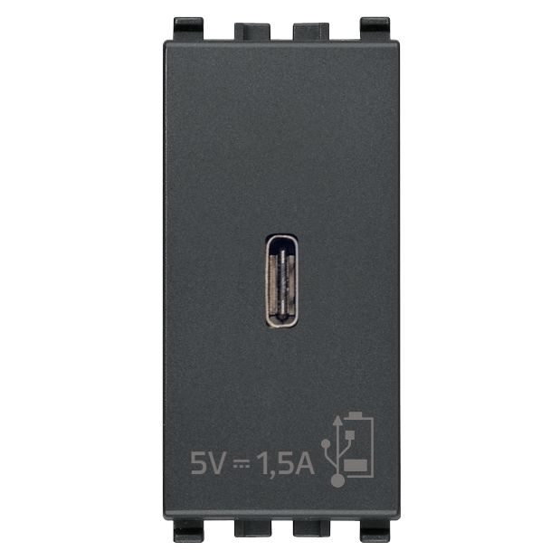 Vimar Eikon 20292 USB Power Supply Unit, 120-240V AC, Flush Mount, 1-Module — Quality Boat Parts