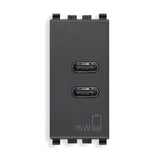 Vimar Eikon 20292 USB Power Supply Unit, 120-240V AC, Flush Mount, 1-Module — Quality Boat Parts