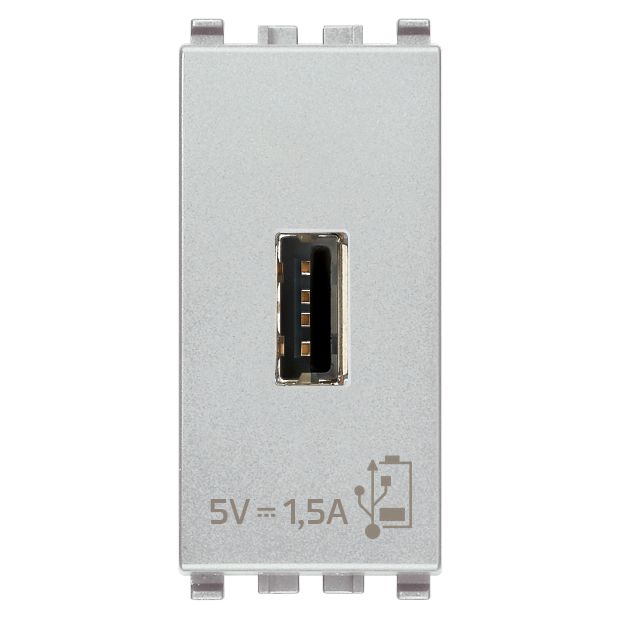 Vimar Eikon 20292 USB Power Supply Unit, 120-240V AC, Flush Mount, 1-Module — Quality Boat Parts