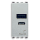 Vimar Eikon 20292 USB Power Supply Unit, 120-240V AC, Flush Mount, 1-Module — Quality Boat Parts