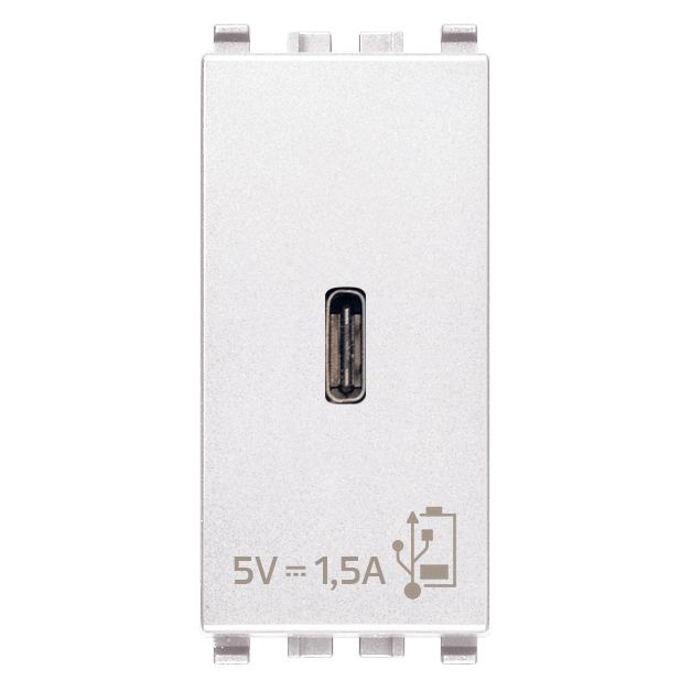 Vimar Eikon 20292 USB Power Supply Unit, 120-240V AC, Flush Mount, 1-Module — Quality Boat Parts