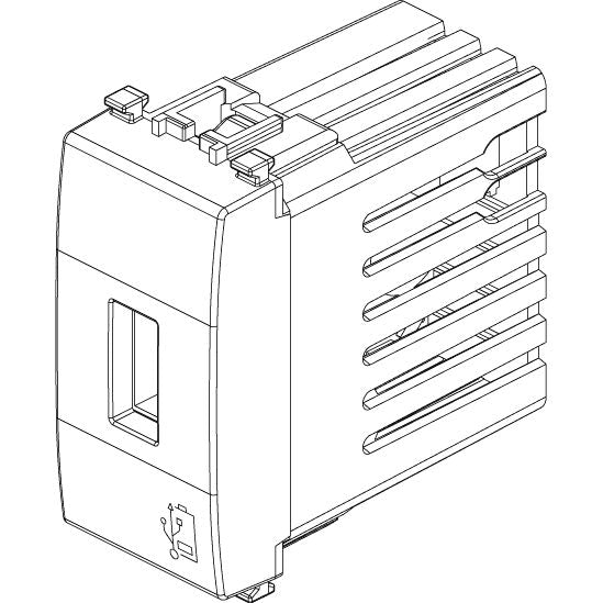 Vimar Eikon 20292 USB Power Supply Unit, 120-240V AC, Flush Mount, 1-Module — Quality Boat Parts