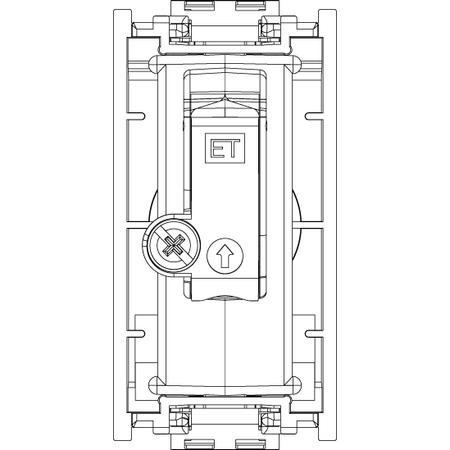 Vimar Idea TV-RD-SAT Socket Outlet, 5-2400 MHz, Male Connector — Quality Boat Parts