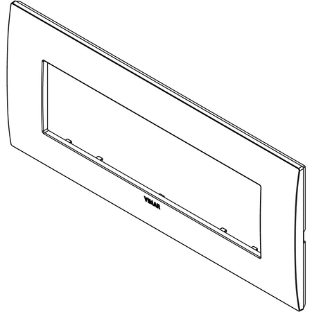 Vimar Arké Classic 7-Module Cover Plate, For 19617 Frame, 210 x 90 mm — Quality Boat Parts