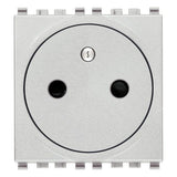Vimar Eikon SICURY French Standard Socket Outlet, 2P+E 16A 250V, 2-Module — Quality Boat Parts