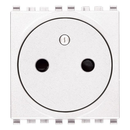 Vimar Eikon SICURY French Standard Socket Outlet, 2P+E 16A 250V, 2-Module — Quality Boat Parts