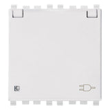 Vimar Eikon SICURY French Standard Socket Outlet, 2P+E 16A 250V, 2-Module — Quality Boat Parts