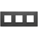 Vimar Eikon EVO 6-Module Cover Plate, 2+2+2 Layout, 71mm Centers — Quality Boat Parts