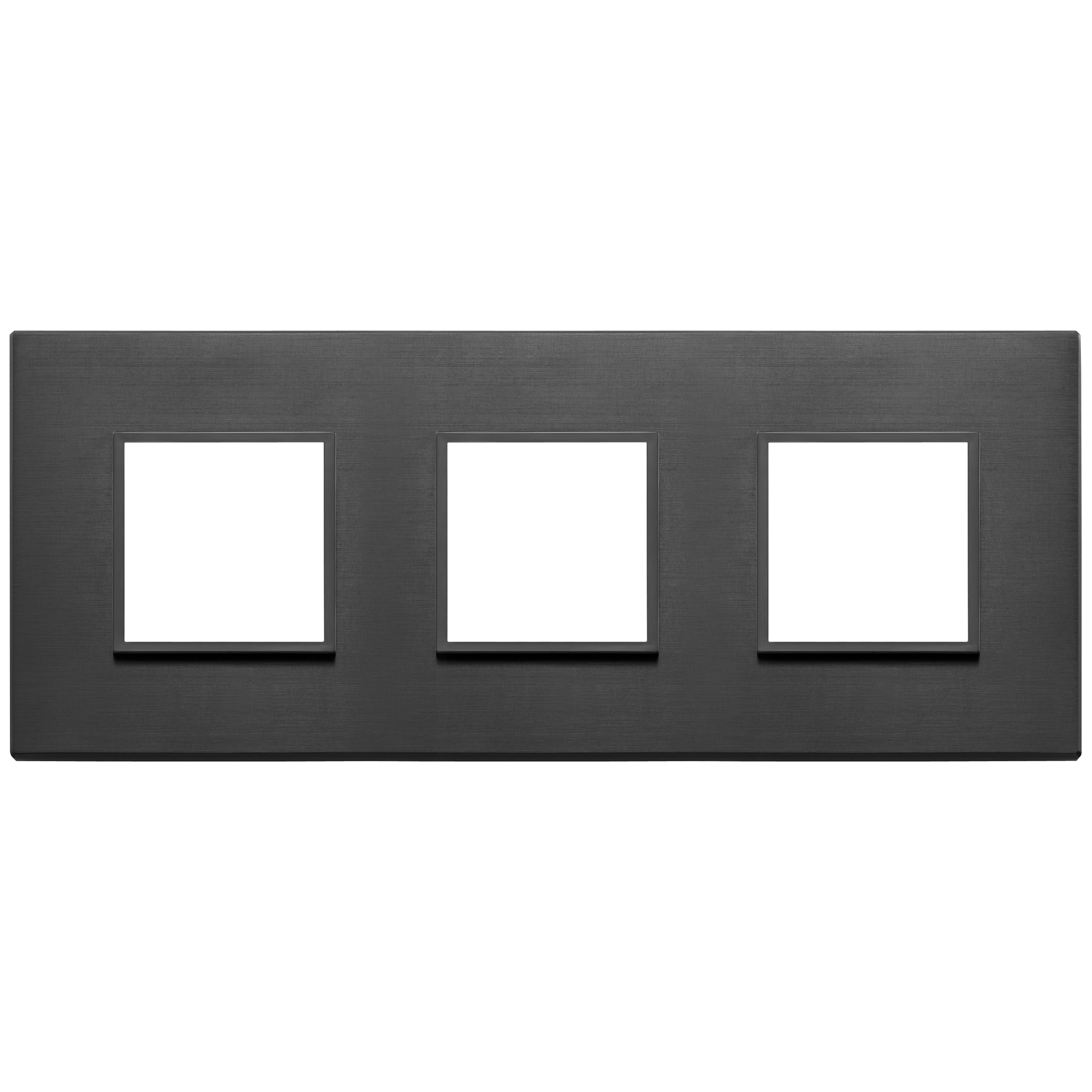 Vimar Eikon EVO 6-Module Cover Plate, 2+2+2 Layout, 71mm Centers — Quality Boat Parts