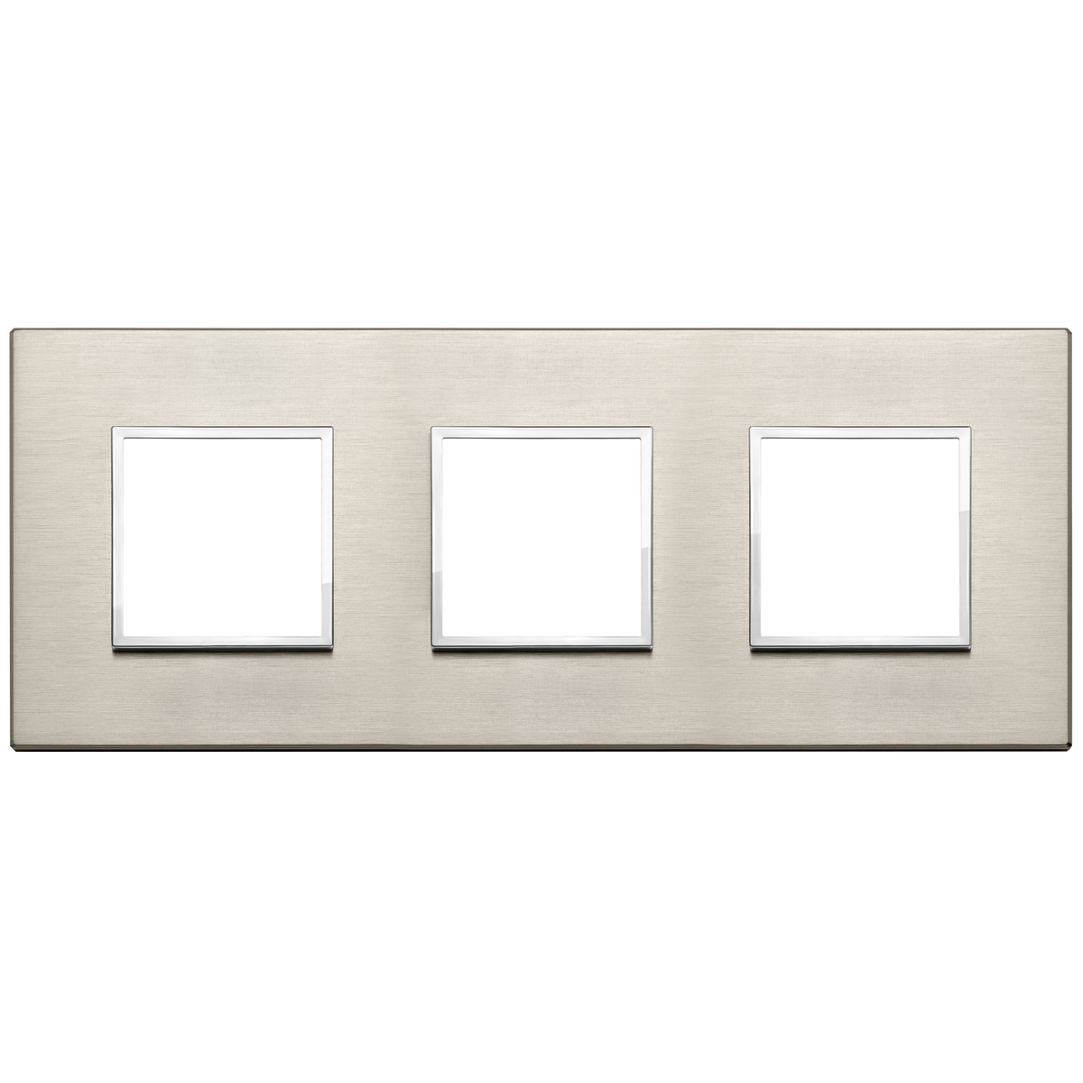 Vimar Eikon EVO 6-Module Cover Plate, 2+2+2 Layout, 71mm Centers — Quality Boat Parts