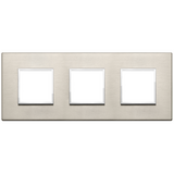 Vimar Eikon EVO 6-Module Cover Plate, 2+2+2 Layout, 71mm Centers — Quality Boat Parts