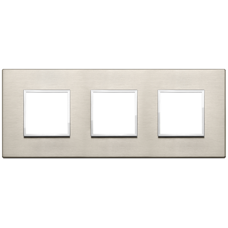 Vimar Eikon EVO 6-Module Cover Plate, 2+2+2 Layout, 71mm Centers — Quality Boat Parts