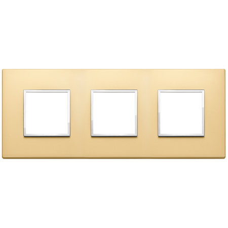 Vimar Eikon EVO 6-Module Cover Plate, 2+2+2 Layout, 71mm Centers — Quality Boat Parts