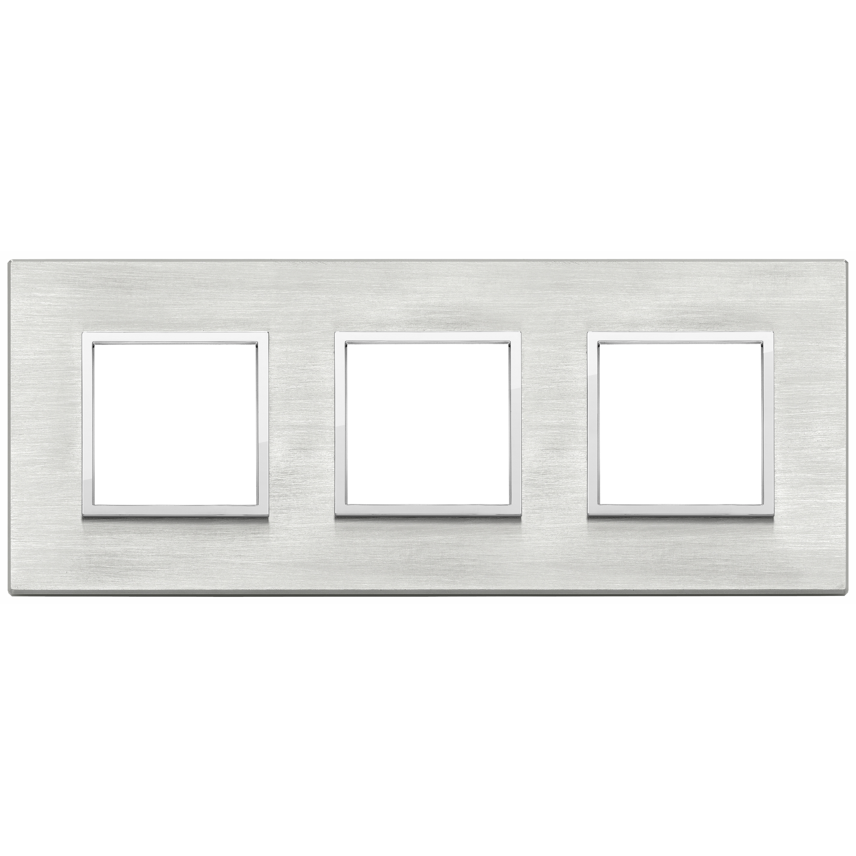 Vimar Eikon EVO 6-Module Cover Plate, 2+2+2 Layout, 71mm Centers — Quality Boat Parts
