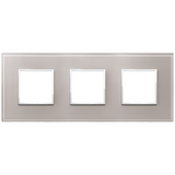 Vimar Eikon EVO 6-Module Cover Plate, 2+2+2 Layout, 71mm Centers — Quality Boat Parts
