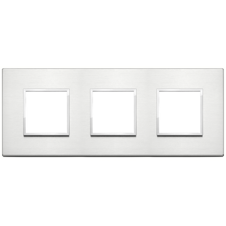 Vimar Eikon EVO 6-Module Cover Plate, 2+2+2 Layout, 71mm Centers — Quality Boat Parts