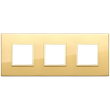 Vimar Eikon EVO 6-Module Cover Plate, 2+2+2 Layout, 71mm Centers — Quality Boat Parts