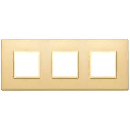 Vimar Eikon EVO 6-Module Cover Plate, 2+2+2 Layout, 71mm Centers — Quality Boat Parts