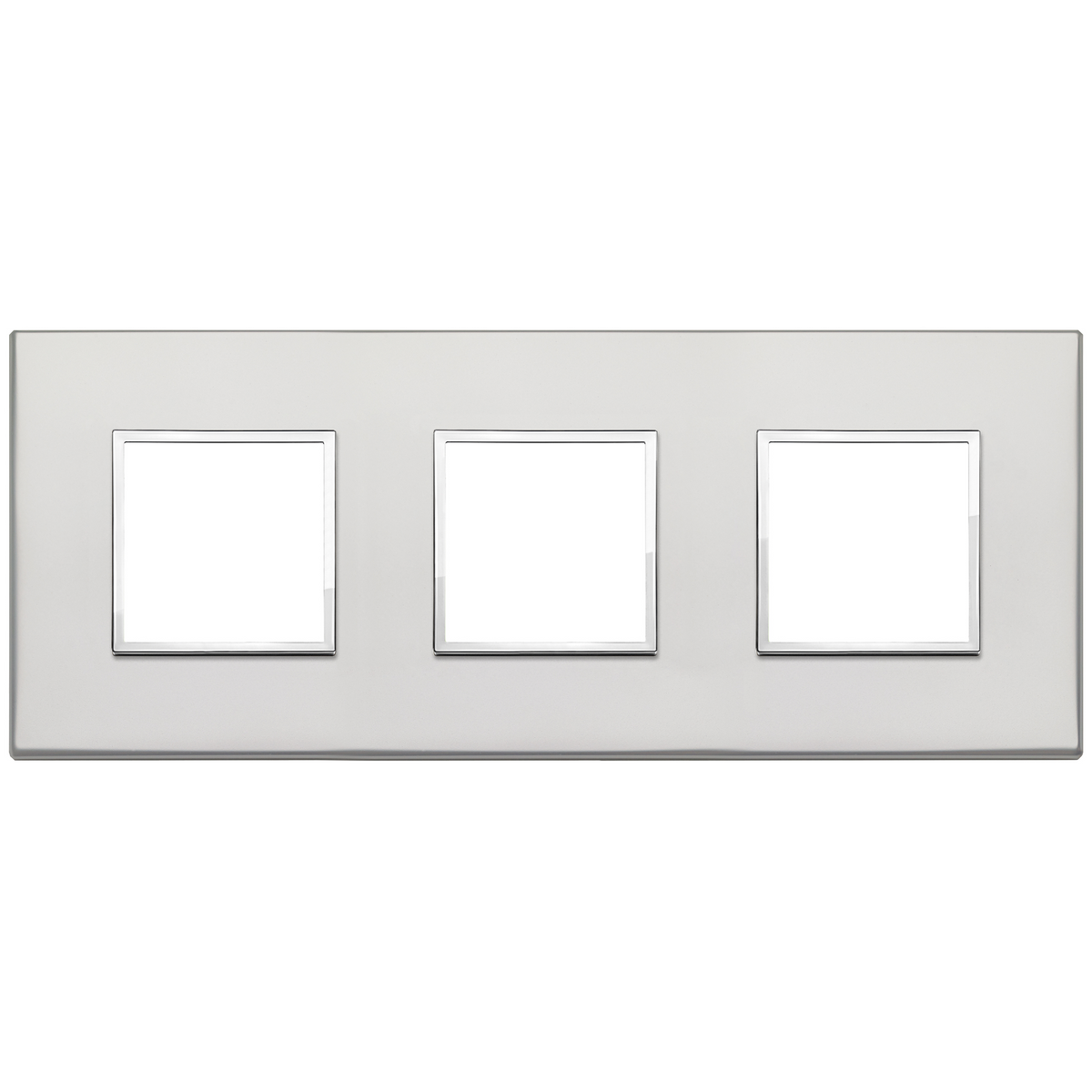 Vimar Eikon EVO 6-Module Cover Plate, 2+2+2 Layout, 71mm Centers — Quality Boat Parts