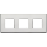 Vimar Eikon EVO 6-Module Cover Plate, 2+2+2 Layout, 71mm Centers — Quality Boat Parts