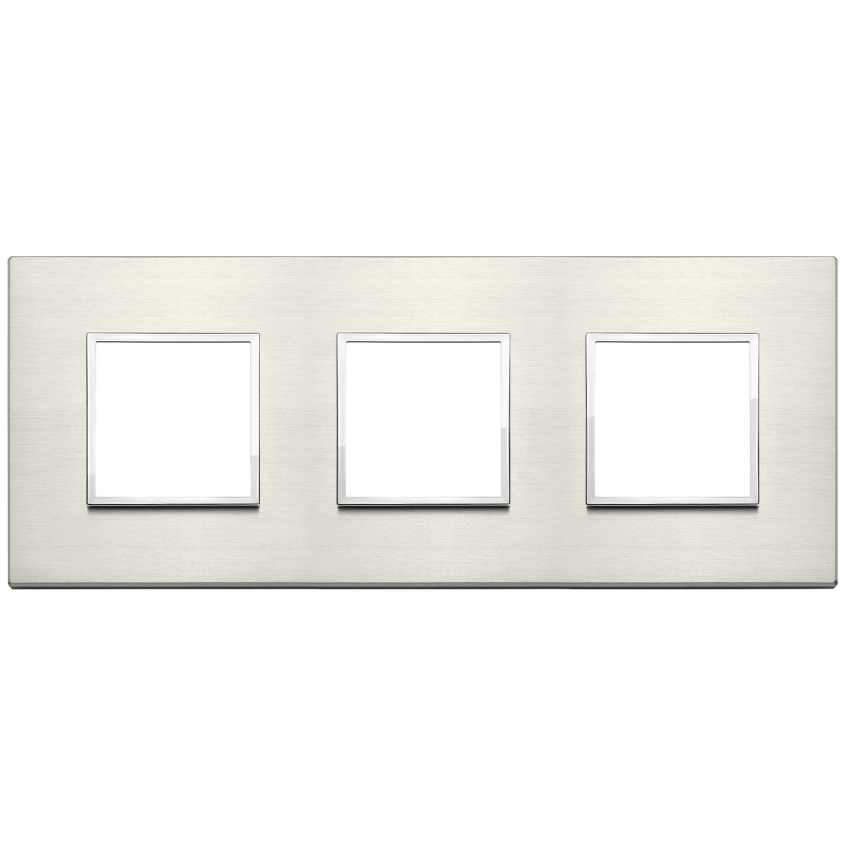 Vimar Eikon EVO 6-Module Cover Plate, 2+2+2 Layout, 71mm Centers — Quality Boat Parts